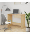 vidaXL Desk Sonoma Oak 100x50x76 cm Engineered Wood