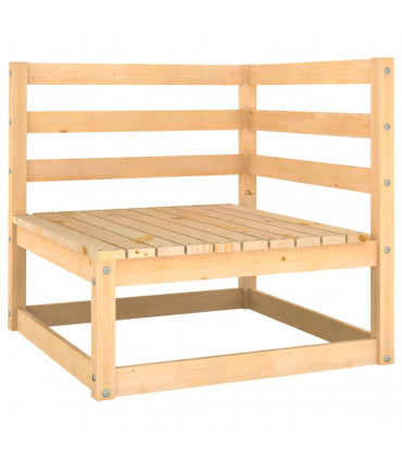 vidaXL Garden 2-Seater Sofa Solid Pinewood