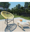 vidaXL Garden Acapulco Chair Poly Rattan Beige