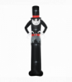 10ft Inflatable Halloween Skinny Ghost Tall Hat Blow-Up Outdoor LED Display