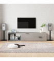 vidaXL Speaker Stands 2 pcs Black Tempered Glass 1 Pillar Design