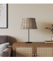 vidaXL Lamp Shade Brown Ø38x23 cm Wicker
