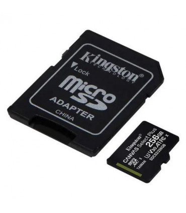 Kingston Canvas Select Plus MicroSD (SD Adapter Included)- 256GB