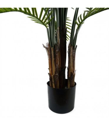 125cm UV Resistant Raphis Palm Tree with Natural Trunk