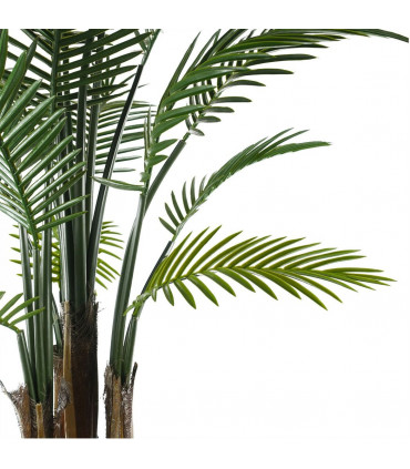 125cm UV Resistant Raphis Palm Tree with Natural Trunk