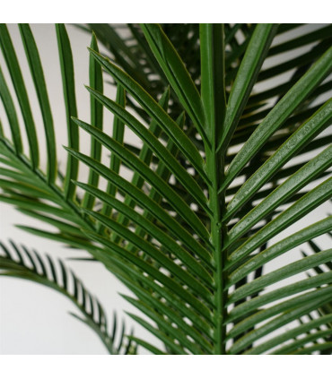 125cm UV Resistant Raphis Palm Tree with Natural Trunk