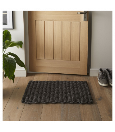 Didsbury Braided Polypropylene 45x75cm Slate Doormat