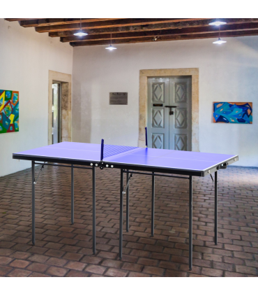 Folding Mini Table Tennis Portable Ping Pong Set Games Play Sport Net HOMCOM