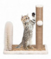 vidaXL Cat Tree with Arch Grooming Brush and Scratch Post