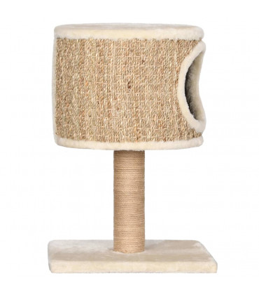 vidaXL Cat Tree with Condo and Scratching Post 52 cm Seagrass