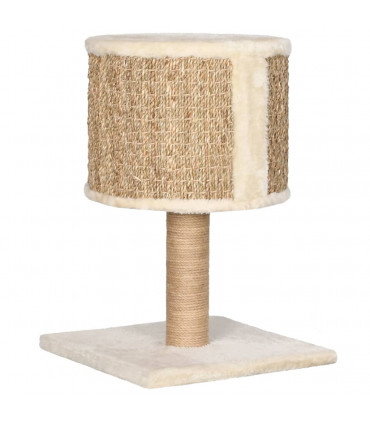 vidaXL Cat Tree with Condo and Scratching Post 52 cm Seagrass