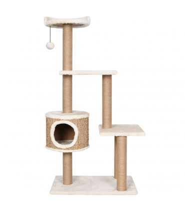 vidaXL Cat Tree with Scratching Post 123cm Seagrass
