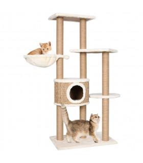 vidaXL Cat Tree with Scratching Post 126cm Seagrass