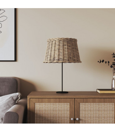 vidaXL Lamp Shade Brown Ø45x28 cm Wicker