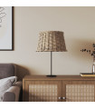 vidaXL Lamp Shade Brown Ø45x28 cm Wicker