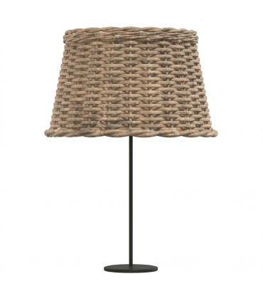 vidaXL Lamp Shade Brown Ø45x28 cm Wicker