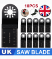 10PCS Oscillating Multi Tool Blade Wood Metal Cutter Saw Blade for Dewalt Fein