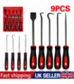 9PCS Profession Scraper Hook And Pick Tool Set O Ring Seal Removal Set&Mini Hook