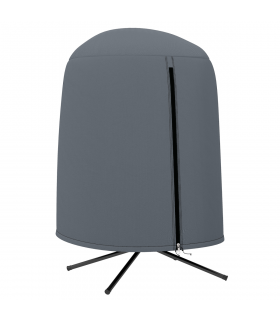 Outsunny Hanging Egg Chair Cover Garden Swing Chair Cover Waterproof, Grey