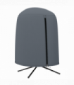 Outsunny Hanging Egg Chair Cover Garden Swing Chair Cover Waterproof, Grey