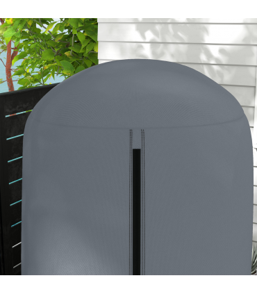 Outsunny Hanging Egg Chair Cover Garden Swing Chair Cover Waterproof, Grey