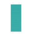 vidaXL Pleated Blind Petrol Green 75x200 cm Fabric Width 74.4 cm Polyester