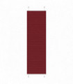 vidaXL Pleated Blind Bordeaux Red 55x200 cm Fabric Width 54.4 cm Polyester