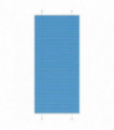 vidaXL Pleated Blind Blue 90x200 cm Fabric Width 89.4 cm Polyester