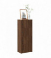 vidaXL Bookcase Brown Oak 40x24x102 cm Engineered Wood