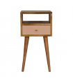 Artisan Furniture Solid Wood Mini Blush Hand Painted Bedside