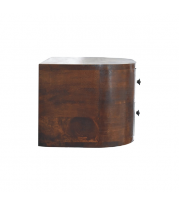 Artisan Furniture Solid Wood Lunar 2 Drawer Floating Bedside