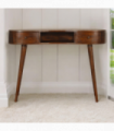 Artisan Furniture Solid Wood Chestnut Wave Writing Desk