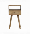 Artisan Furniture Solid Wood Mini Oak-ish Bedside