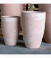 Vessara | Blushstone – 55cm Extra Large Tall Concrete Planter – 32L Decorative Vase Pot