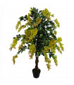 120cm Artificial Yellow Wisteria Tree