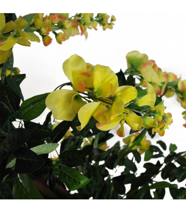 120cm Artificial Yellow Wisteria Tree