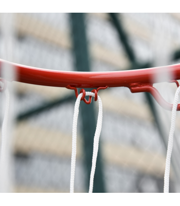 200-250cm Adjustable Basketball Hoop Backboard  w/ Wheels For Kids HOMCOM