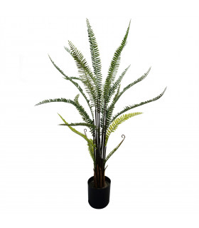 Artificial Boston Fern Plant 90cm Green UV Resistant Indoor Outdoor Realistic