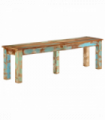 vidaXL Bench 160x35x46 cm Solid Reclaimed Wood