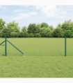 vidaXL Hexagon Fence Green 0.6x10 m Steel