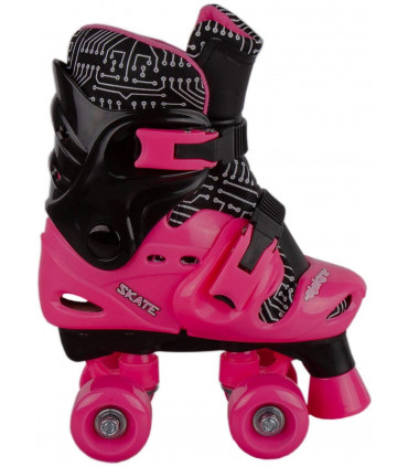 Electra Quad Boot Medium Blk &Pink 13J-2