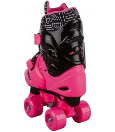 Electra Quad Boot Medium Blk &Pink 13J-2