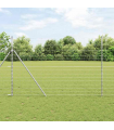 vidaXL Field Fence 1.6x50 m Galvanised Steel