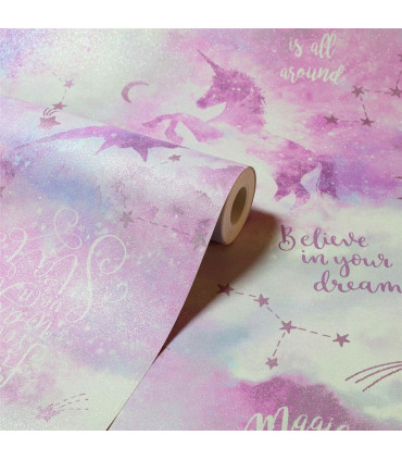 Galaxy Unicorn Blush Multi sw12