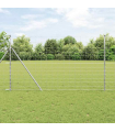 vidaXL Field Fence 1.4x25 m Galvanized Steel