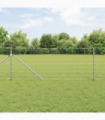 vidaXL Field Fence 0.8x50 m Galvanised Steel
