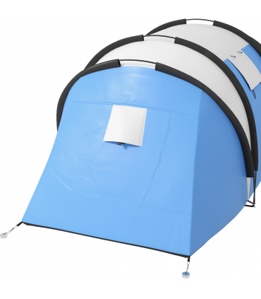 Outsunny 2 Bedroom Camping Tent with Living Area, 3000mm Waterproof, Blue