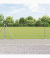 vidaXL Field Fence 1x25 m Galvanised Steel
