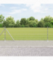 vidaXL Field Fence 0.8x50 m Galvanised Steel