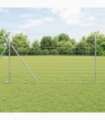 vidaXL Field Fence 1.4x50 m Galvanised Steel